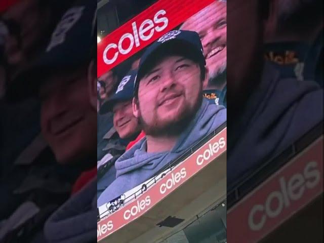 Getting fame at the MCG #shorts #mcg #afl