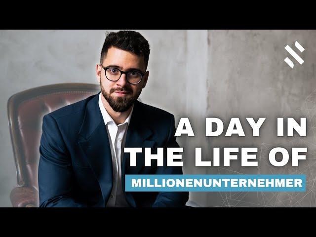 A Day in the Life of -  23-jähriger Millionenunternehmer | salesHAX VLOG #001