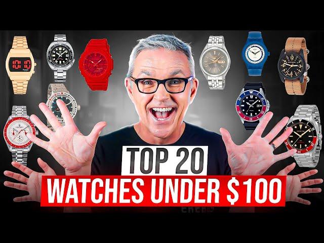 The 20 Best Watches Under $100 - 2024 Edition!