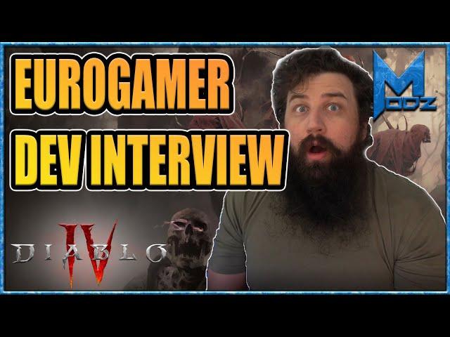 DatModz Reviews the New Diablo 4 Developer Interview