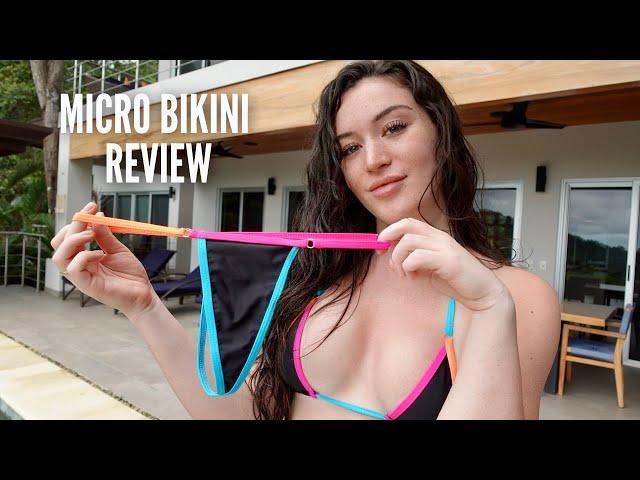 CRAZIEST MICRO BIKINI | review and try on | the best micro bikinis