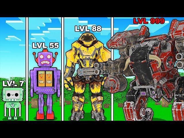 TITAN ROBOTMAN GELİŞİMİ - Minecraft