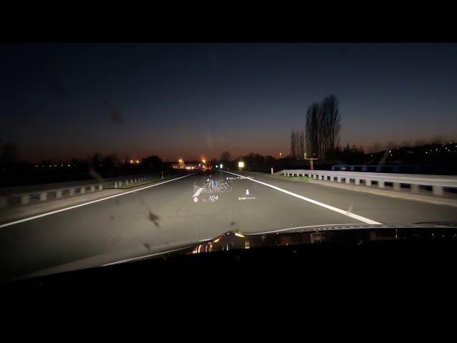 New MERCEDES C-CLASS 2023 - DIGITAL light TEST & DEMONSTRATION at night (impressive technology)