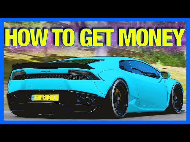 Forza Horizon 4 : HOW TO GET MONEY FAST!!