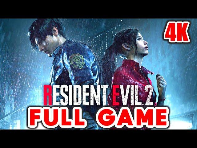 RESIDENT EVIL 2 REMAKE PS5 Gameplay Walkthrough FULL GAME Claire & Leon (4K 60FPS) No Commentary