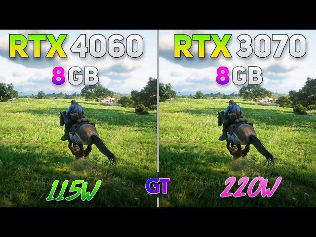 RTX 4060 vs RTX 3070  | Gaming Benchmark | Test in 12 Games |