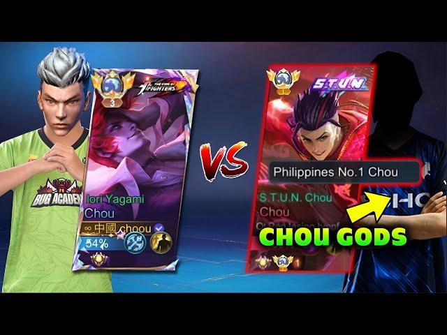 I MET CHOU GODS IN RANKED AND THIS HAPPENED... (he challenge the wrong person) - Mobile Legends