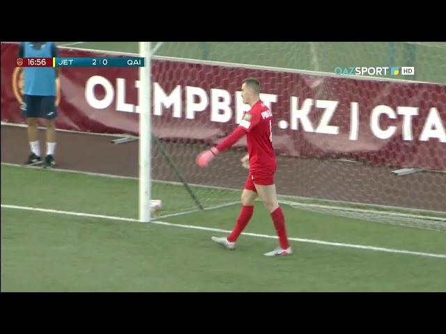 OLIMPBET-ЧЕМПИОНАТ КАЗАХСТАНА 2020. 13 ТУР. ЖЕТЫСУ - КАЙРАТ 2:0 (АВТОГОЛ - Г. СУЮМБАЕВ)