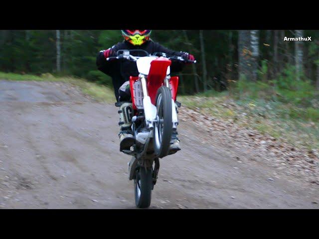 Bros Honda CRF150R - First Test Ride (Raw Sound)