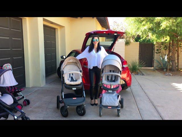 Carmen the Modern Mom | Stokke Xplory + Stokke Trailz In Compact Car