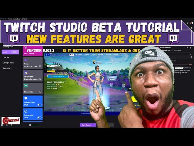 Twitch Studio Beta Tutorial - NEW FEATURES (NEW 2023)