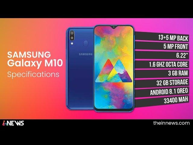 Samsung Galaxy M10 Full Specifications and Features