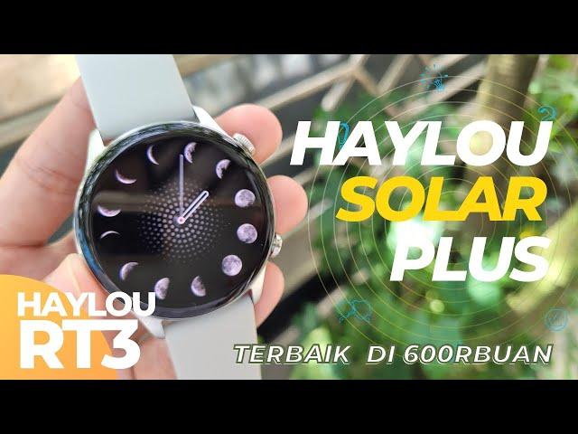 SMARTWATCH TERBAIK 500 RIBUAN HAYLOU SOLAR PLUS RT 3