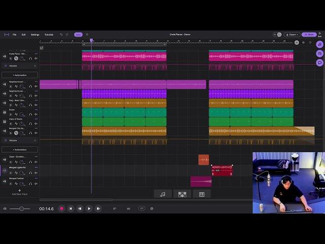 Creating A Lo-Fi Beat LIVE in Soundtrap With 'Crate Piano' Sound Pack