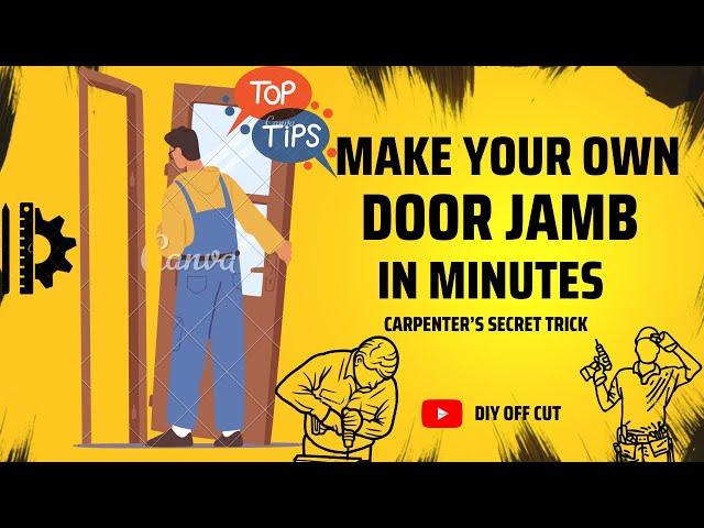 DIY Door Jamb: How to Make Your Own in 5 Easy Steps