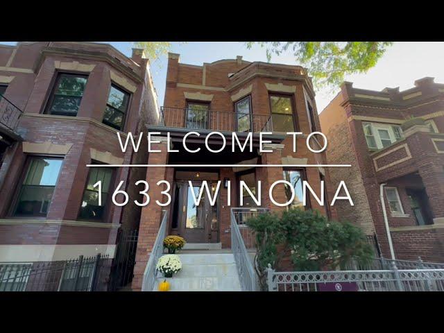 1633 Winona, Chicago Real Estate for sale by GK Chicago