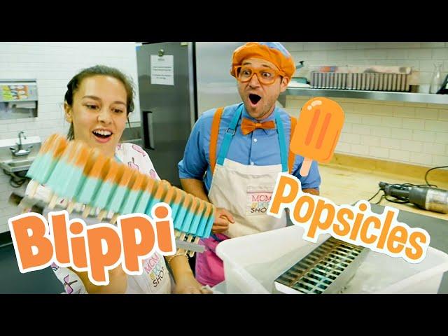 Blippi Eats Ice Creams and Popsicles | 1 HOUR OF BLIPPI | Food Videos For Kids | Blippi Toys