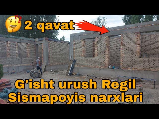 G'isht urushnarxlari | ️946232328 | Regil sismapoyis narxlari