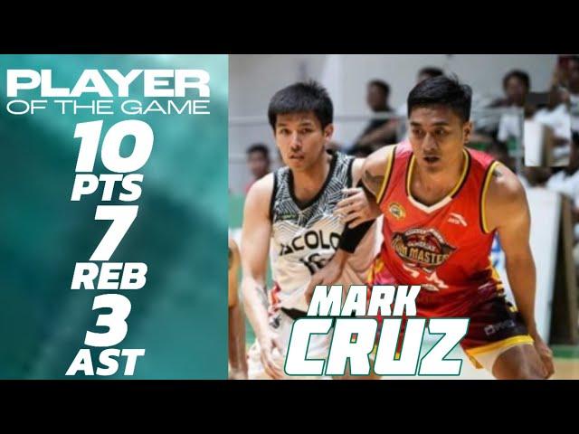 MARK CRUZ | PLAYER OF THE GAME, 10 PTS 7 REB 3 AST vs. BACOLOD | MPBL REGULAR SEASON 2024