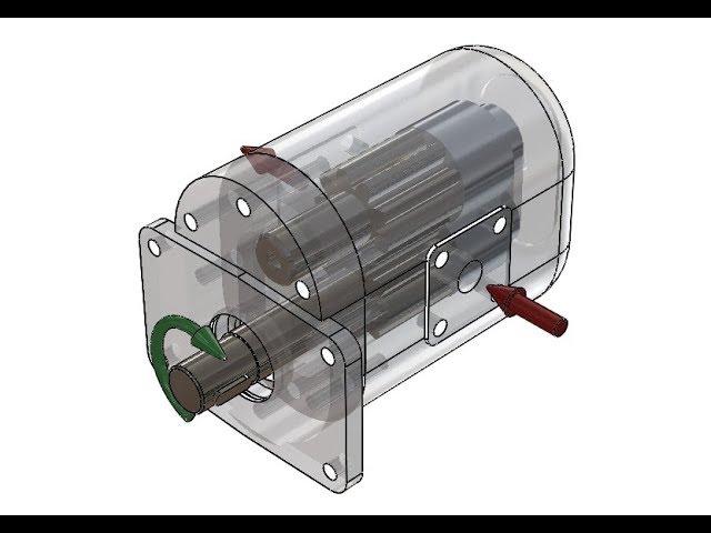 Gear motor - device, work, advantages and disadvantages