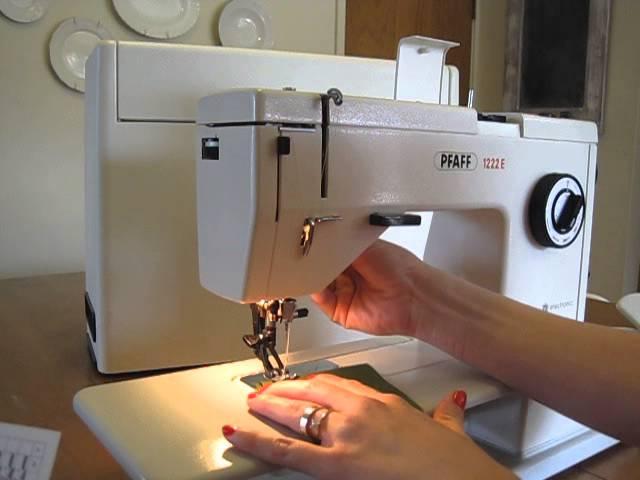 Pfaff 1222E Sewing Machine for Sale on eBay