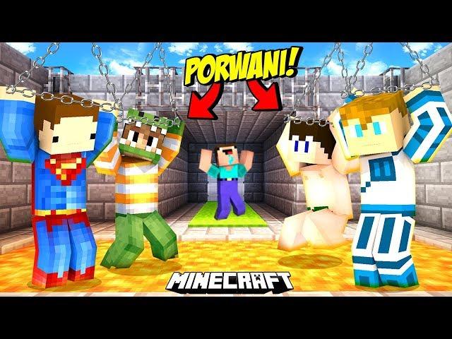 SŁAWNI YOUTUBERZY ZOSTALI PORWANI W MINECRAFT!