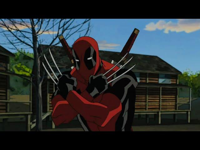 Deadpool - All Fights Scenes | Ultimate Spider-Man - Marvel’s Midnight Suns