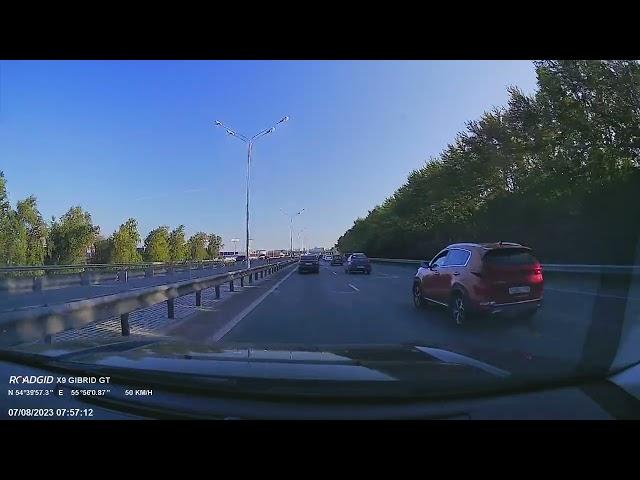 Дневная съемка Roadgid X9 Gibrid GT с CPL фильтром