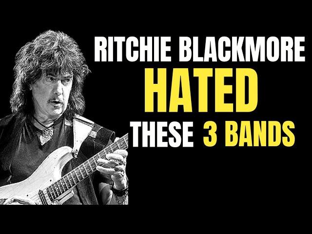 Top 2 Bands Ritchie Blackmore HATED The Most