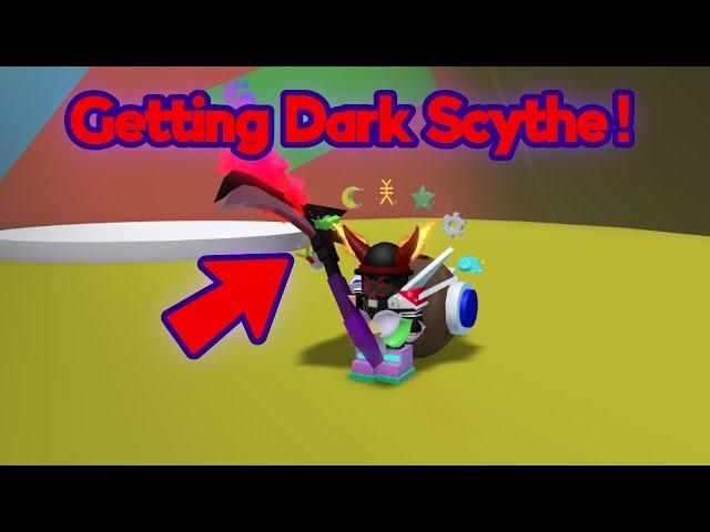 Getting the Dark Scythe in Bee Swarm Simulator! (Roblox)