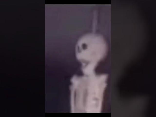 Flying skeleton meme