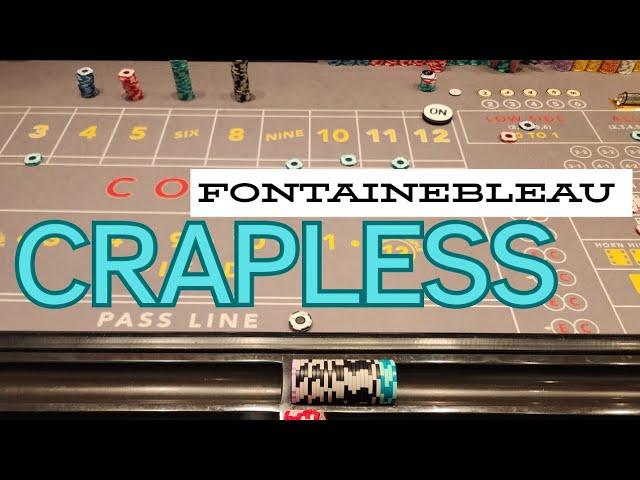 Crapless session at Fontainebleau. October 2024 #crapless #craplesscraps #vegas #fontainebleau