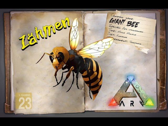 ARK‬: Survival Evolved [GUIDE/Deutsch] ** Giant Bee - Riesen Biene zähmen - Honig ** Patch 257