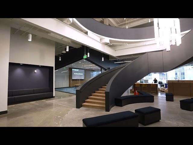 Take a tour of DMG's new headquarters in downtown Cincinnati.