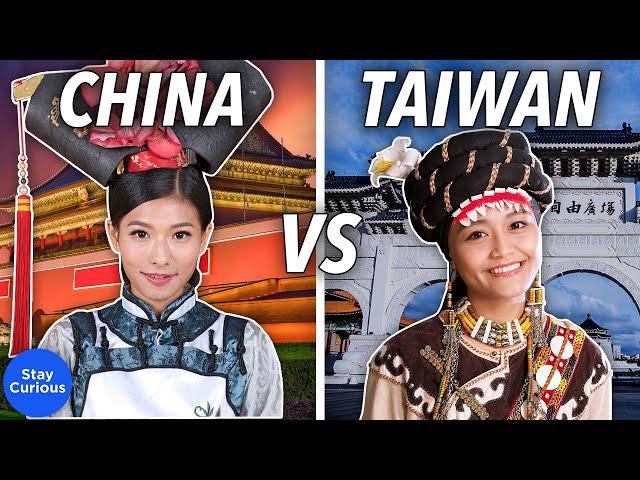 Life in CHINA vs TAIWAN | 6 Major Differences in 9 Minutes