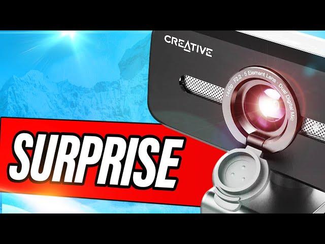 Have Creative made the BEST webcam ever? | The Creative Live! Cam Sync V3 Review