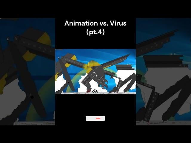 Animation vs. Virus Part 4 | Animation | PC | PC Gaming  #animation #animationvideo #funny #shorts