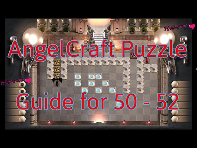 The Genesis Order - AngelCraft Puzzles walkthrough 50,51,52   
