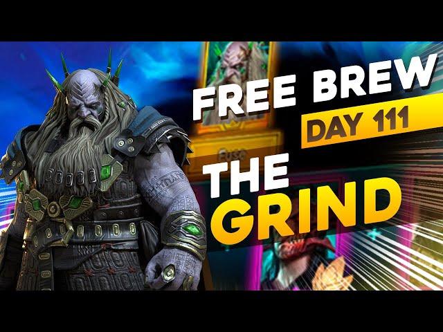 THE BROGNI GRIND | DAY 111 F2P | RAID SHADOW LEGENDS