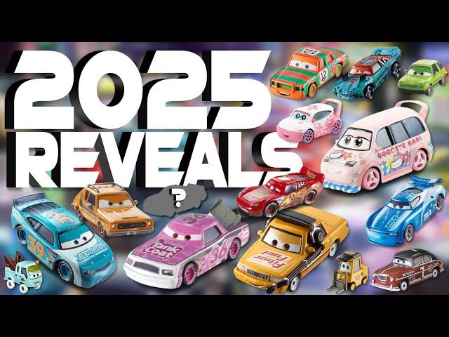 NEW 2025 Mattel Disney Cars REVEALS - Piston Cup Racer Variant Tank Coat/View Zeen, Fiber Fuel Chief