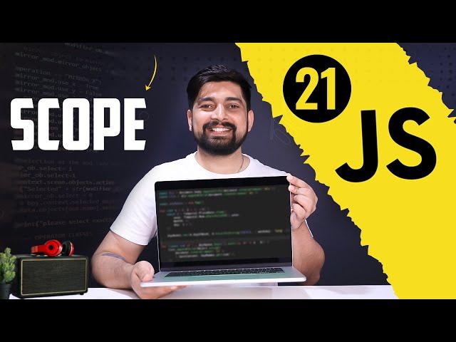 Global and local scope in javascript | chai aur #javascript