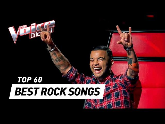 The BEST ROCK Blind Auditions on The Voice!