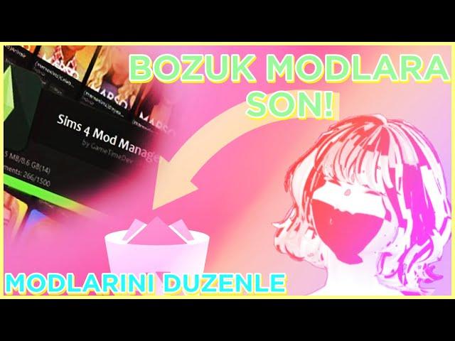 TheSims4 Bozuk CC Temizliği & CC Düzenleme!  l Sims 4 Mod Manager TÜRKÇE