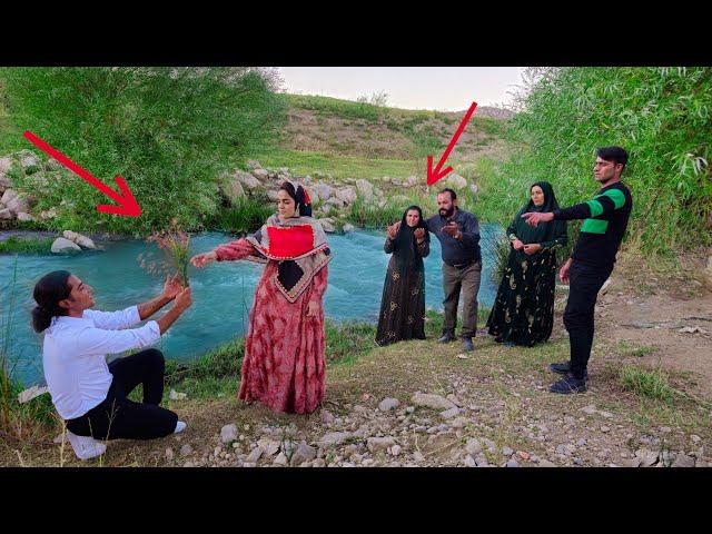 Riverside Romance: Mr. Hassan and Kalo Girl's Dreamy Engagement Day