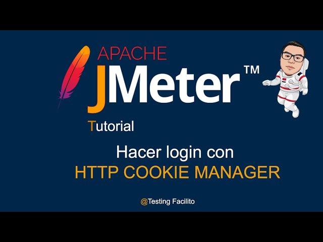 18. Tutorial Apache JMeter - Hacer login en JMeter con HTTP COOKIE MANAGER de una pagina web