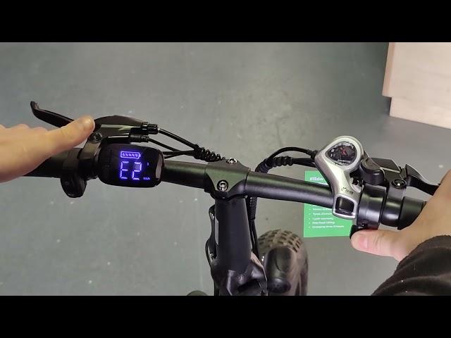 Unlocking the speed on a Fiido M1 Pro Electric Bike