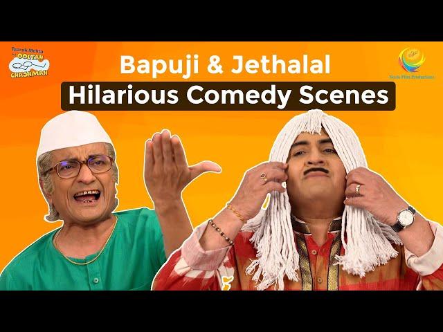 Bapuji & Jethalal Hilarious Moments! I Comedy Scenes | Taarak Mehta Ka Ooltah Chashmah