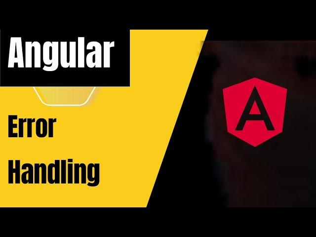 Http Error handling in Angular | Customer global error handler
