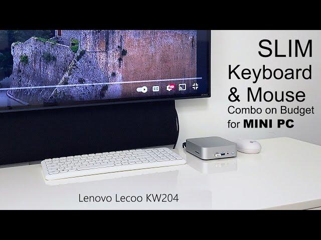 Lecoo W240 Wireless Keyboard & Mouse Kit for Mini PC