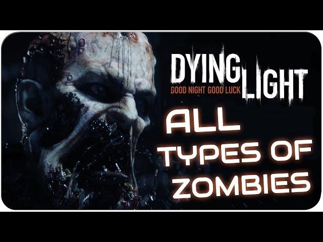 ALL TYPES OF ZOMBIES - Dying Light [PC/1080p]